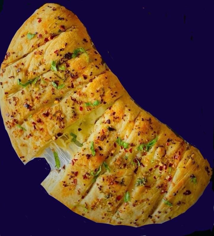 Cheese and Corn Garlic Bread